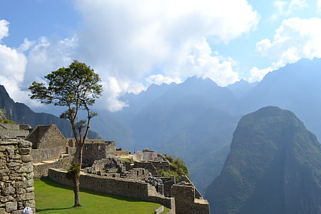 concrete structure beside mountain thumbnail