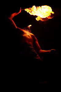 man playing fire thumbnail