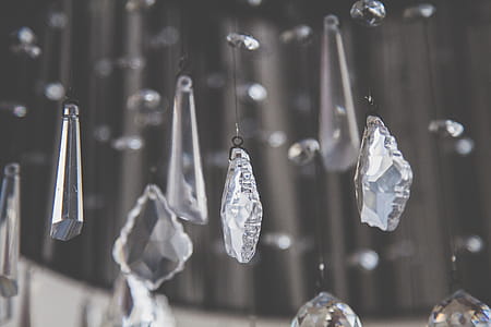 Clear Glass Stones Hanging thumbnail