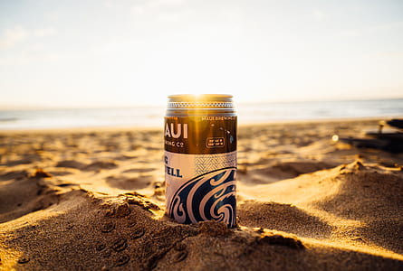 beer can on sands thumbnail