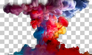 Colored smoke , Colored Smoke Transparent s, multicolored smoke illustration PNG clipart