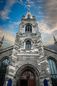 View of Cathedral Against Cloudy Sky thumbnail