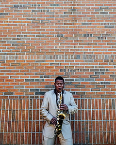 man playing saxophone thumbnail