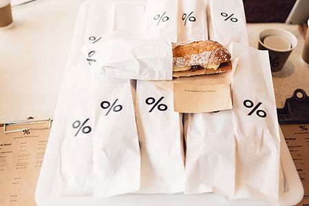 bread on white paper packs thumbnail