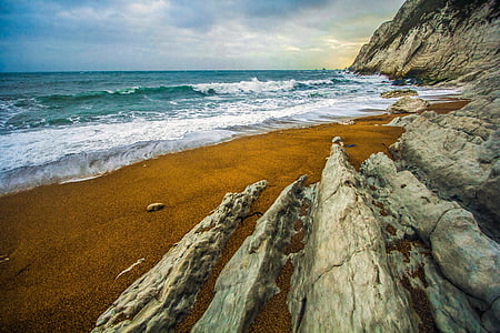 landscape photography of waving sea thumbnail