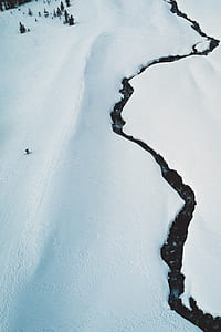 photo of cracked ice during winter thumbnail