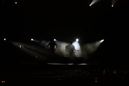 band, blur, concert, dark, light thumbnail