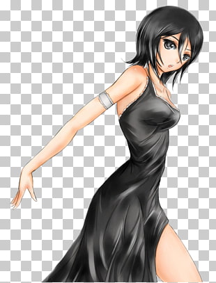 Anime Bleach Art Rukia Kuchiki Manga Anime Png Clipart Free
