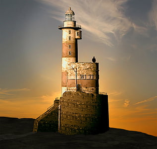 brown and white lighthouse thumbnail