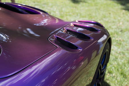 Purple Sport Car during Daytime thumbnail