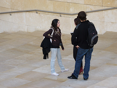 People Talking, Students thumbnail