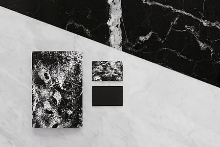 Black & white mockup business brand template thumbnail