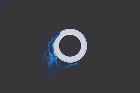 person holding LED lightened decor thumbnail
