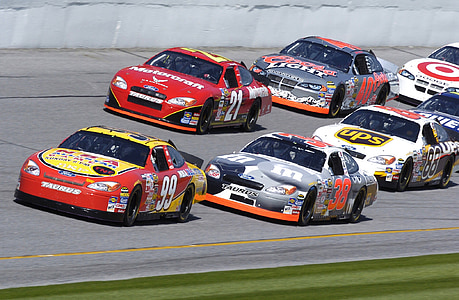 racing cars at race track thumbnail