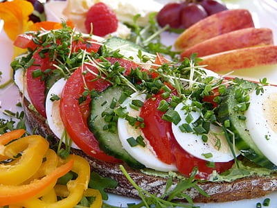 sliced vegetable salad dish thumbnail