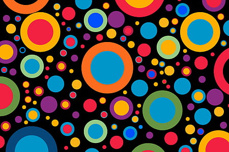round purple, orange, and yellow graphic illustration thumbnail