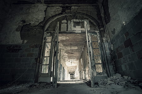 white wooden door thumbnail