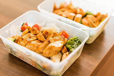Box Diet Fitness Meal Lunch Grilled Chicken Steak thumbnail