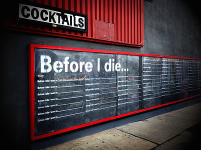before i die printed chalkboard on wall thumbnail