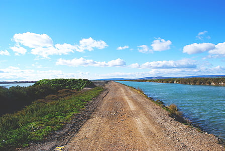 road near body of water thumbnail