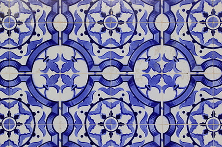 white-and-white tiled surface thumbnail