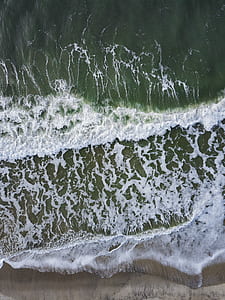 aerial view of seashore thumbnail