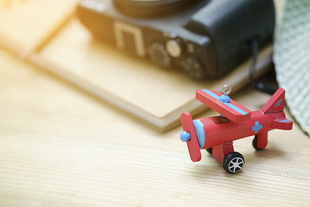 wood, camera, table, blur thumbnail