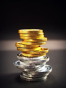 pile of gold-and-silver-colored coins thumbnail
