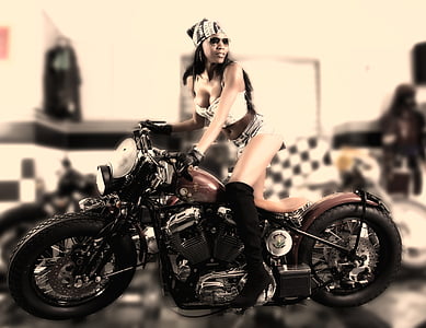 woman using bubber motorcycle thumbnail