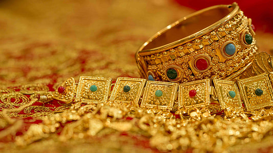 close up photo of gold ring and necklace thumbnail