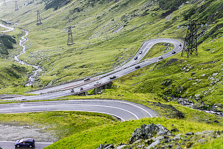 Rainy Transfagarasan Road in Romania thumbnail
