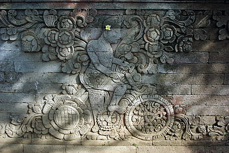 gray brick wall decor thumbnail