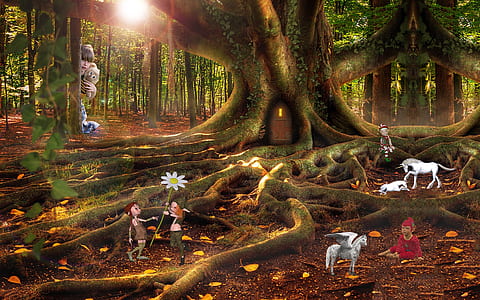 mythical creatures illustration thumbnail