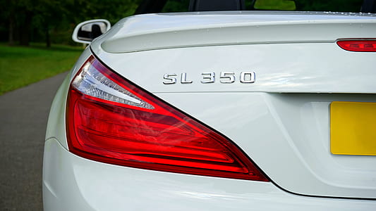 white SL 350 coupe thumbnail