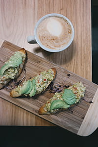 food, sandwich, wood, coffee thumbnail