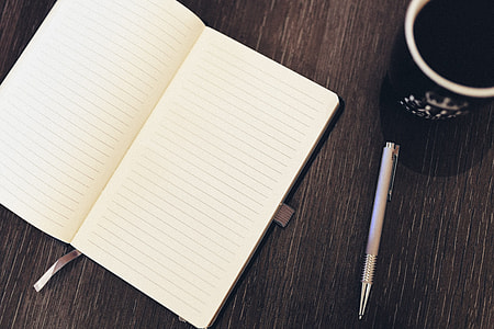 Notepad Pen Coffee Desk thumbnail