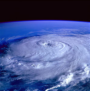 Eye of the Storm Image from Outer Space thumbnail