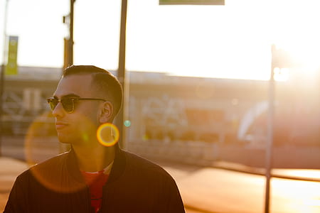 man wearing sunglasses thumbnail