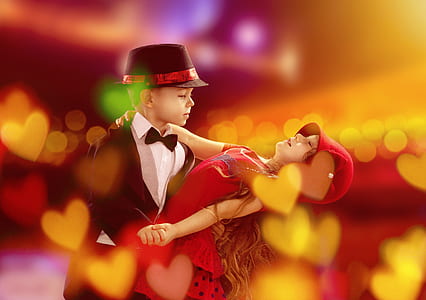 girl and boy dancing tango thumbnail