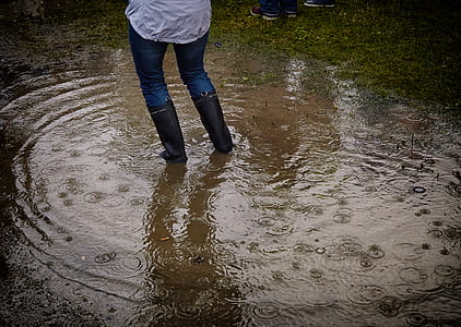 person standing on mud thumbnail