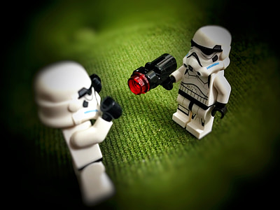 two Stormtrooper toys thumbnail