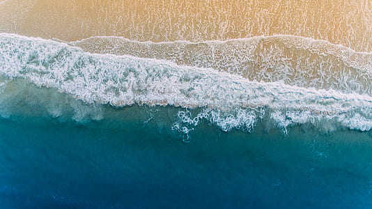 aerial photo of sea during daytime thumbnail