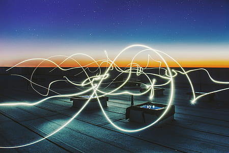 white string lights photography thumbnail