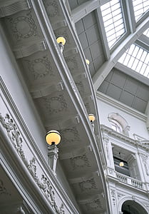 low angle photo of building interior thumbnail