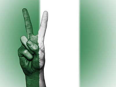 person's hand making peace sign thumbnail