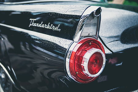 Black Thunderbird Car thumbnail