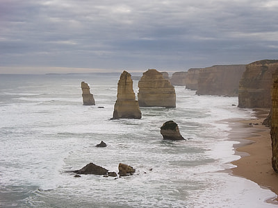 brown rock formation and body of water thumbnail