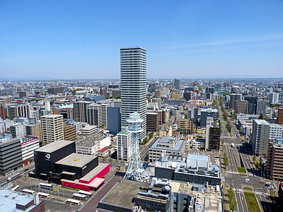 aerial photography of city thumbnail