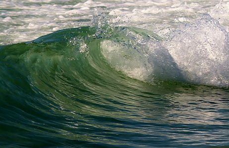 close-up photography of seawave at daytime thumbnail
