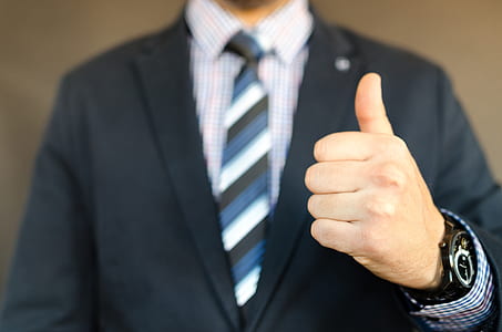 Man In Black Formal Suit Jacket thumbnail
